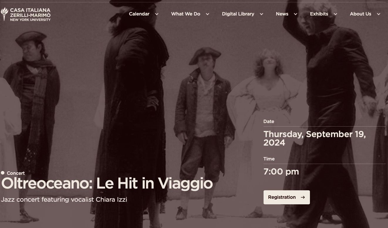 Oltreoceano: Le Hit in Viaggio